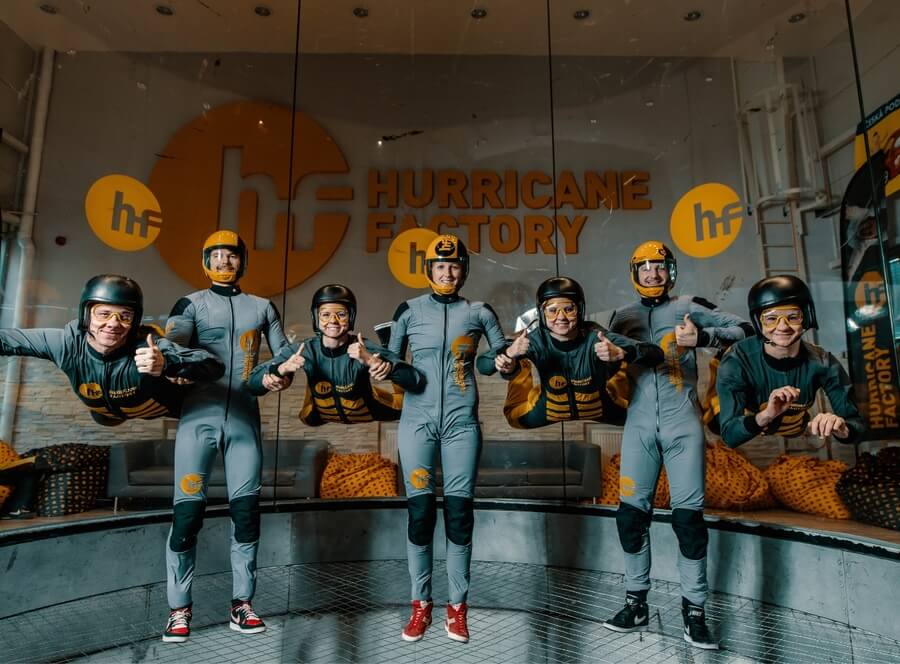 Summer indoor skydiving pro dva